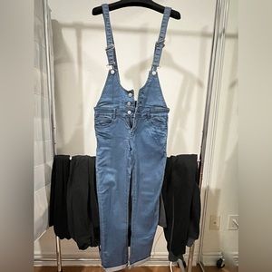 Denim Overalls - Skinny Jean Fit